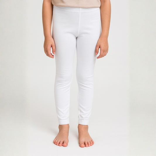 Kids White Legging