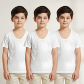Pack of 3 Kids Cool & Cool Vest Short Sleeves