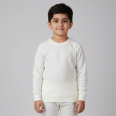 Kids Off-White Warmer Top