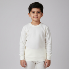 Kids Off-White Warmer Top
