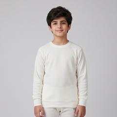 Kids Off-White Warmer Top