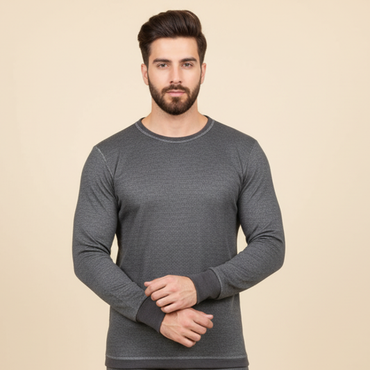 Men's Charcoal Grey Warmer Top