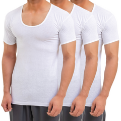 Men's Pack of 3 Mayer Luxury Vest Short Sleeves