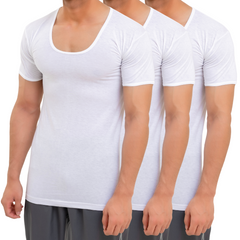 Men's Pack of 3 Mayer Smart Vest Short Sleeves