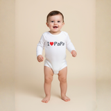 Mayer Kids Bodysuit Romper – I Love Papa