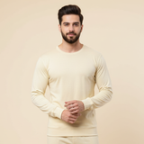 Men's Cream Warmer Top