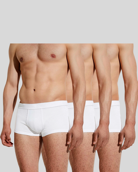 Pack Of 3 Men's White Wear luxury boxer