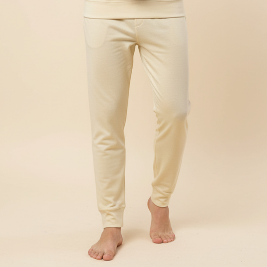 Men's Cream Warmer Trouser