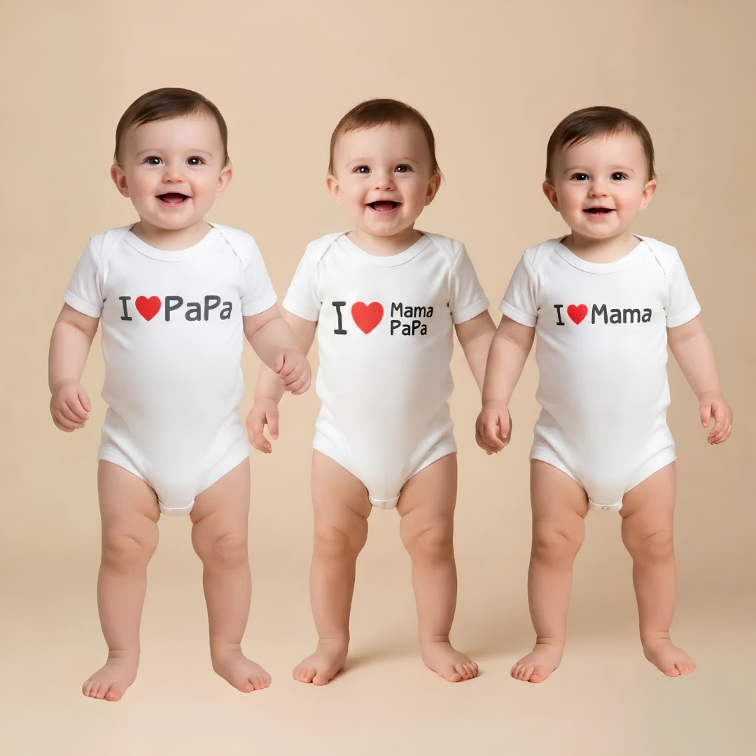 Mayer Kids White Romper – Half Sleeves (Pack of 3)