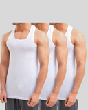 Pack of 3 Luxury Vest Sleeveless