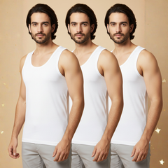 Pack of 3 Men's Mayer Summer Vest Sleeveless