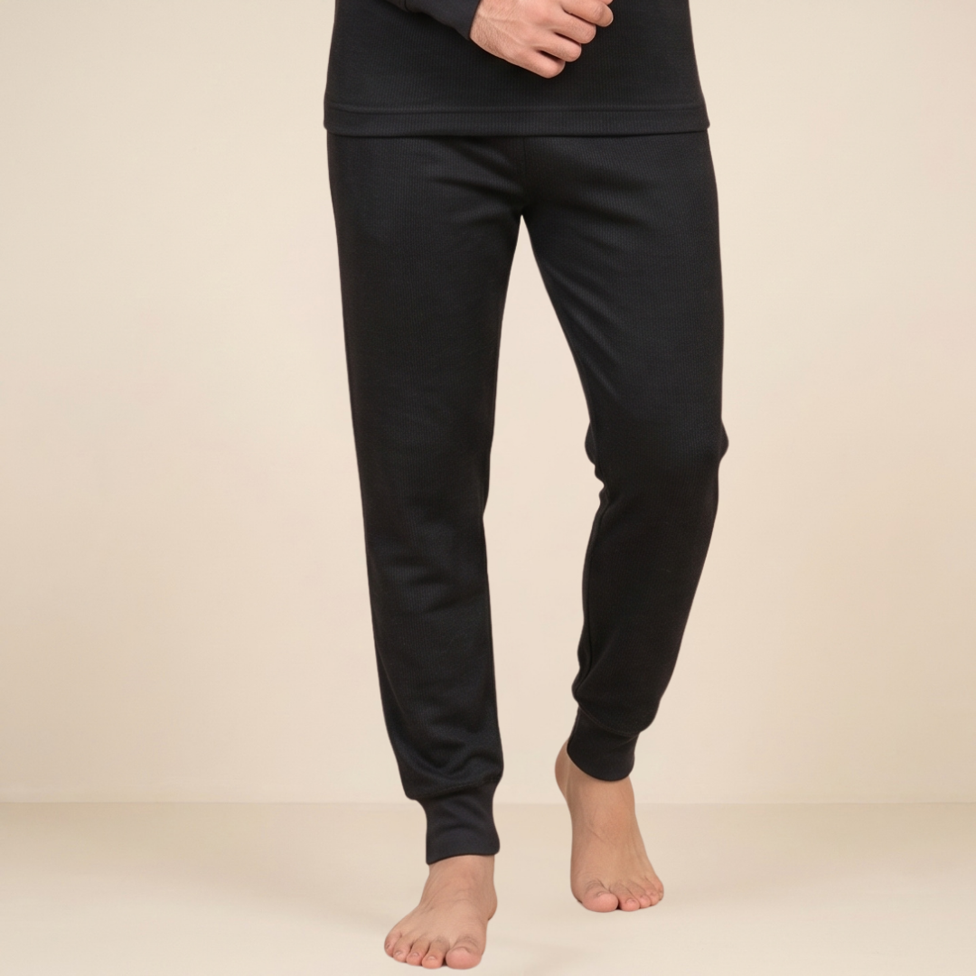 Men's Black Warmer Trouser