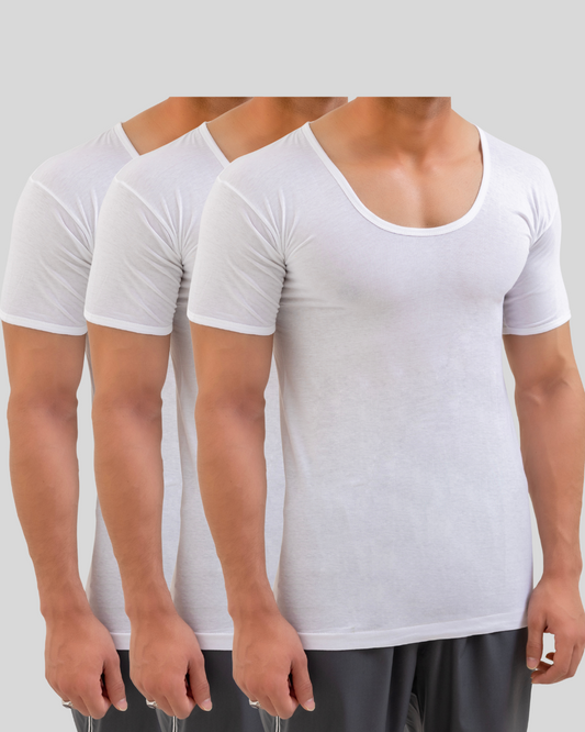 Pack of 3 Executive Vest Short Sleeves