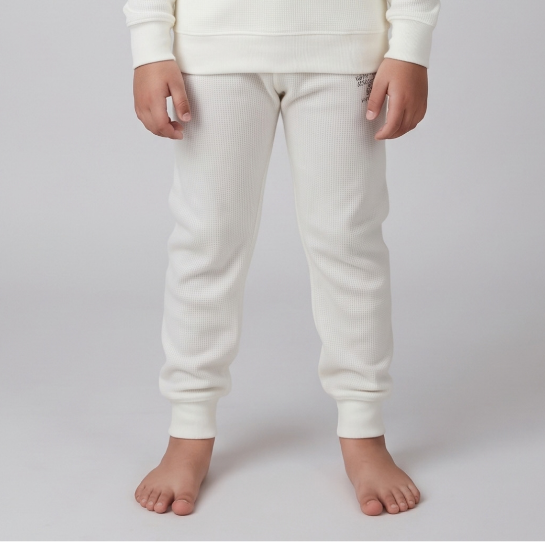 Kids Off-White Warmer Trouser