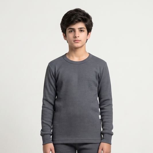 Kids Charcoal Warmer Top