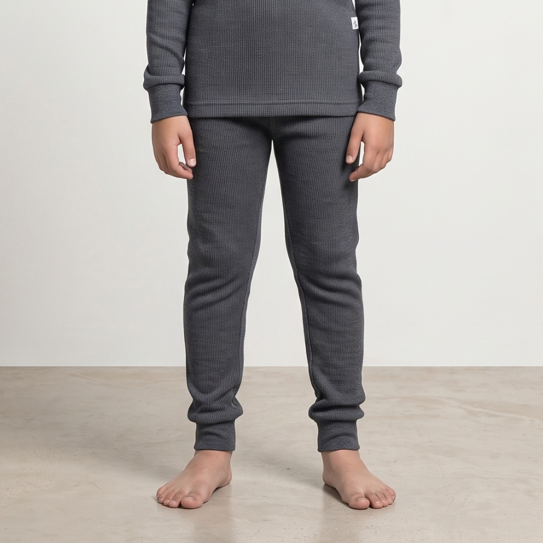 Kids Charcoal Warmer Trouser