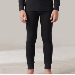 Kids Black Warmer Trouser