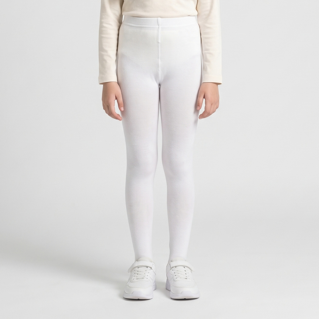 Kids White  Tights