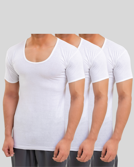 Pack of 3 Smart Vest Short Sleeves
