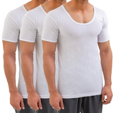 Men's Pack of 3 Executive Vest Short Sleeves