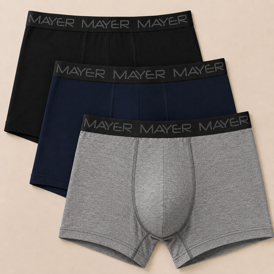 Pack of 3 Mens Elastic Boxer