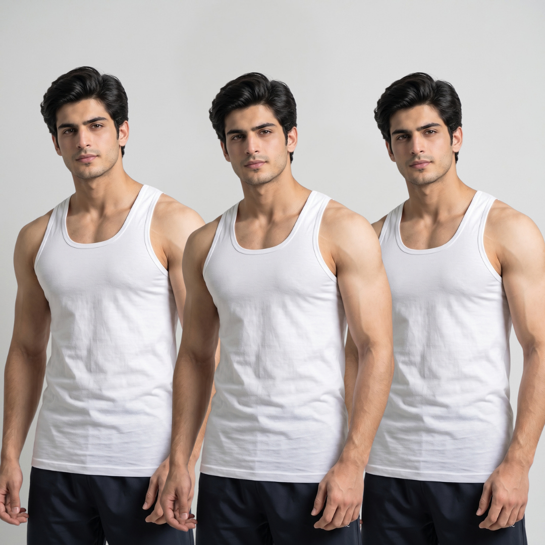 Men's Pack of 3 Mayer Executive Vest Sleeveless