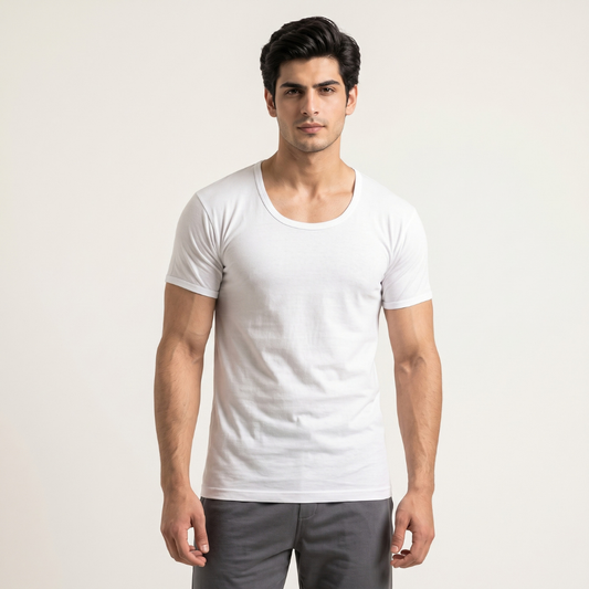 Mayer Men's Luxury Vest Short Sleeves