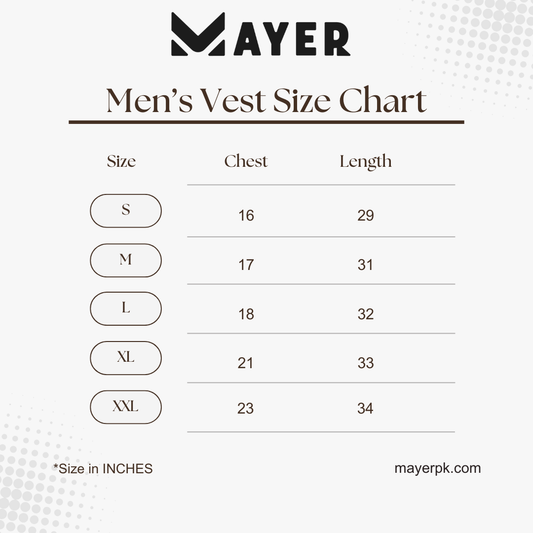 Men's Mayer Gold Vest Sleeveless