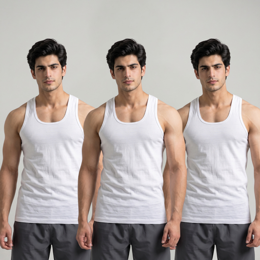 Men's Pack of 3 Mayer Smart Vest Sleeveless